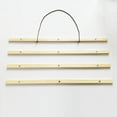 thumbnail image 1 of pitrice 21CM-61CM DIY Magnetic Wooden Photo Hanger Frame Scroll Print Poster Picture 51cm, 1 of 8