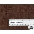 thumbnail image 3 of Burlap CHOCOLATE Fabric / 60" Wide / Sold by the yard, 3 of 4