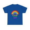 thumbnail image 4 of It's OK to Be Gay Equality LGBT Pride Rainbow Gay Lesbian Tshirts Shirts for Women Plus Size, 4 of 8