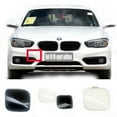 thumbnail image 1 of Trimla Front Tow Cover for 15-18 BMW1 Sedan F20LCI Wagon F21LCI 116i 118i 120i 125i 125d Hatchback 2015 2016 2017 2018 bumper Hook Eye Cap 51117387170 black, 1 of 5