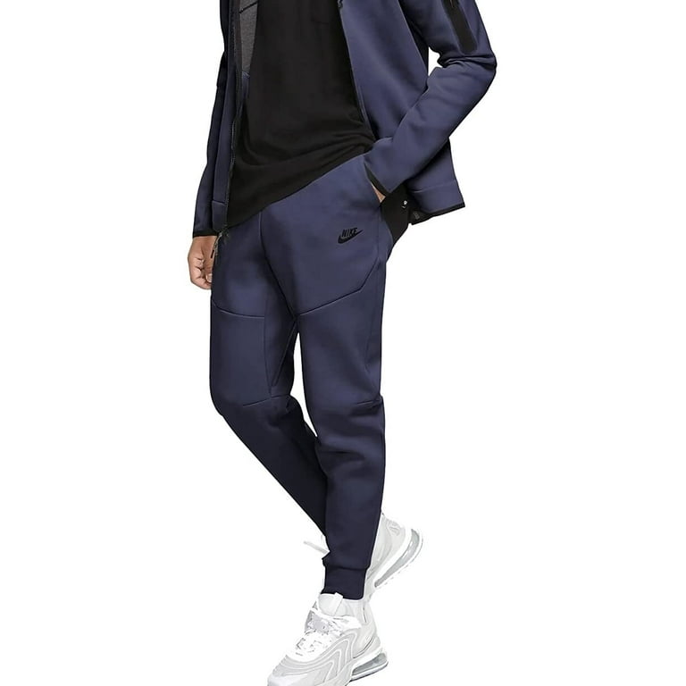 Men s Nike Midnight Navy Tech Fleece Jogger S Walmart