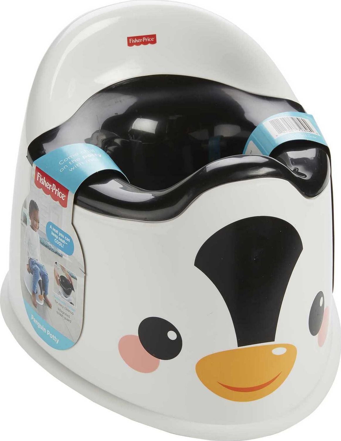 Fisher-Price Penguin Potty Toddler Toilet Training Chair with Removable Bowl