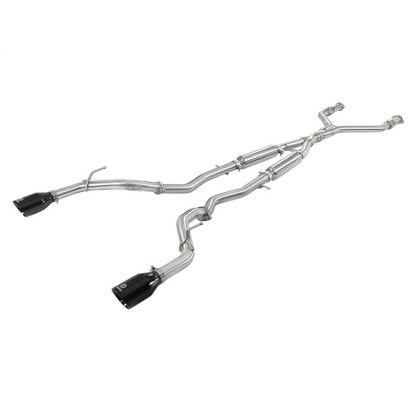aFe POWER Takeda Exhaust System, 49-36132NM-B, for Infiniti Fits select: 2016-2023 INFINITI Q50