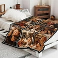 thumbnail image 5 of Custom Blanket with Picture Personalized Blankets with 9 Photos Customized Blanket Gifts for Christmas Valentines Day Gift., 5 of 6