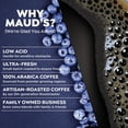 thumbnail image 6 of Maud's Blueberry Flavored Medium Roast Ground Coffee, 1 Bag, (20oz), 100% Arabica Coffee, 52 Servings, 6 of 7