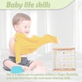thumbnail image 3 of Tabla de aprendizaje de vestimenta Montessori YunHe XinQiao Toys Factory, 3 of 6