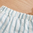 thumbnail image 6 of RMGVDSD Intant Baby Boy Clothes Striped Summer Outfits Short Sleeve Button Down Shirt Tops And Shorts Set 2 Piece Casual Clothing Sets 12-18 Months, 6 of 9