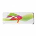 thumbnail image 1 of Modern Computer Mouse Pad, Vivid Colorful Sporty Theme Dancer Performing a Show Lines and Wavy Stripes, Rectangle Non-Slip Rubber Mousepad Large, 31" x 12" Gaming Size, Multicolor, by Ambesonne, 1 of 2