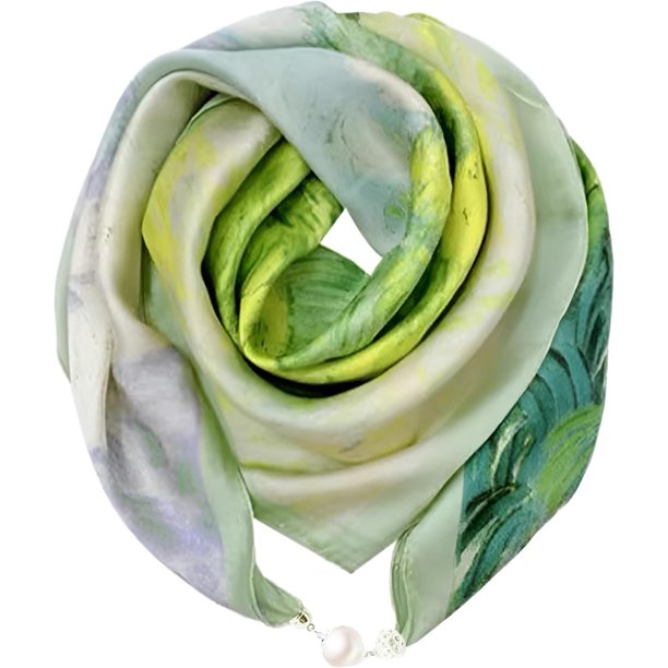 Bufandas para Bolsas, Bufanda Cuadrada de Seda para la Cabeza para el pelo para Mujer, Bufandas, Cuello, Bufandas a la Moda Collar, Pañuelo para la Cabeza 3 en 1