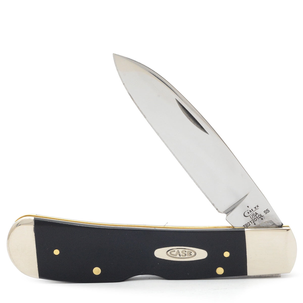 WR Case XX Pocket Knife 22515 BLACK SYNTHETIC TRIBAL LOCK(TB212010L SS