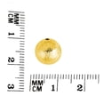 thumbnail image 2 of 18K Gold Overlay Seamless Bead Matt Finish SBG-101-10MM, 2 of 2