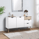 thumbnail image 4 of Credenza Bufetera Top Living Multiusos Nórdica Blanca, 4 of 7