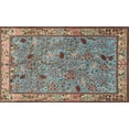 thumbnail image 1 of Ahgly Company Machine Washable Indoor Rectangle Traditional Dark Goldray Area Rugs, 6' x 9', 1 of 7