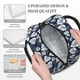thumbnail image 3 of Disketp White Leaves Bolsa Térmica para Almuerzo, Lonchera con Abertura Amplia y Gran Capacidad, Organizador Reutilizable para Mujeres, Hombres y Adultos, 3 of 6