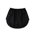 thumbnail image 1 of Qarigey Extensores de camisa, blusa de cola, enaguas desmontables, suéter, dobladillo de moda, parte inferior, accesorios de ropa, dobladillo Vestidos negro SG Qarigey AP010483-28B, 1 of 6