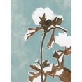 thumbnail image 2 of Cartissi 14x18 Gold Ornate Wood Framed with Double Matting Museum Art Print Titled - Naive Floral Silhouette III, 2 of 4