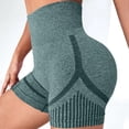 thumbnail image 5 of JGNGSHN Professional Women Workout Athletic Shorts Scrunch Shorts Seamless High Waisted Contour Gym Yoga Biker Shorts, 5 of 5
