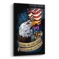 thumbnail image 2 of Epic Art 'Purple Heart Eagle and Flag 01' by Flyland Designs, Acrylic Glass Wall Art, 12"x16", 2 of 8