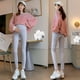 thumbnail image 2 of Pantalones de mujer embarazada, leggings de primavera y otoño, pantalones de soporte abdominal, pantalones cortos para mujer embarazada, pantalones ajustados, 2 of 5