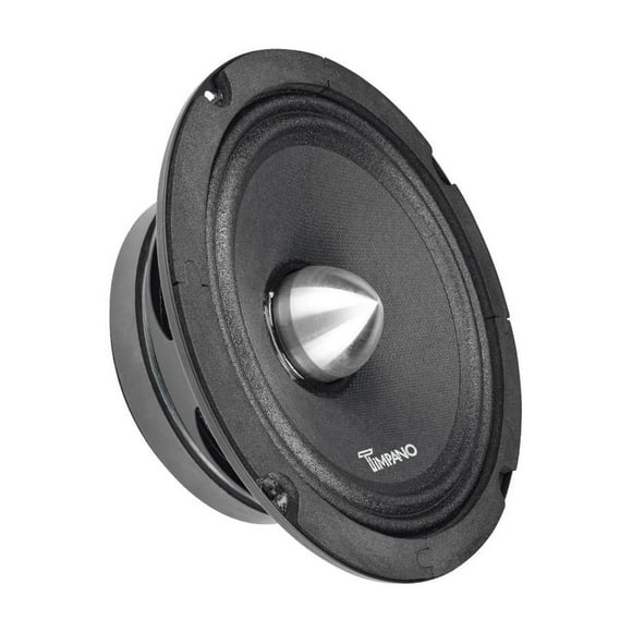 Altavoz de Rango Medio TIMPANO TPT-MR6-4 Pro Audio 6.5 Pulgadas para Coche 4 Ohms 125 Vatios RMS 250