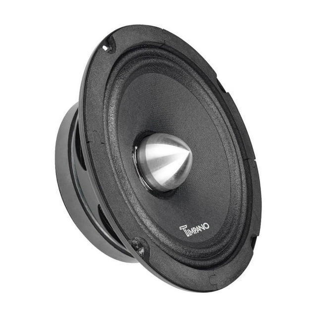 Altavoz de Rango Medio TIMPANO TPT-MR6-4 Pro Audio 6.5 Pulgadas para Coche 4 Ohms 125 Vatios RMS 250