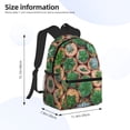 thumbnail image 2 of Rocae Cactus 4 for Lightweight Casual Backpack Travel Hiking Backpack Carry On Laptop Backpack, 2 of 6