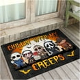 thumbnail image 4 of Halloween 3D Ghost Team Door Mat, Halloween Door Mat, Halloween Mat Home Decration, Horror Pumpkin Halloween Area Rug Decorations Indoor and Outdoor Welcome Doormat, 4 of 6
