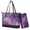 Boho Mandala Butterfly Galaxy, variant on ZUXONGSY Shark Print Purse and Wallet Sets Womens Handbag and Purse Set Lightweight Top Handle Tote Bag for Women Waterproof Shoulder Handbag with Wallet