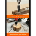 thumbnail image 4 of Firewood Splitter Drill Bit, Efficient Heavy Duty Thread Firewood Log Splitter Impact Resistant  for Home 32MM,42MM,50MM, 4 of 7