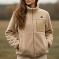 thumbnail image 3 of Womens Jacket Winter Smart Heated Jackets with Three Heating Controls Four Warm for All Day Comfort Outdoor Activities Winter Coats for Women Khaki XXXL, 3 of 7