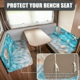 thumbnail image 2 of Uorisanigo RV Dinette Cushions Beach Shell Sea Turtle Camper Seat Cushion Slipcovers Washable Sofas Loveseat Sofa Chair Cover and Cushion Covers for Couches, Camper Accessories, 2 of 7