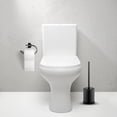 thumbnail image 2 of Timotech Escobilla de Inodoro de Acero Inoxidable con Tapa, Cepillo de Limpieza para Ba&ntilde;o, Limpiador de Inodoros, Cepillo de Inodoro, Decoraci&oacute;n de Ba&ntilde;o (1, Negro) (2, 2 of 8