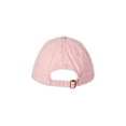 Time and Tru Women's Washed Cotton Twill Baseball Hat, Dusty Rose