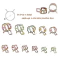 thumbnail image 4 of 10pcs 5-16mm Band Type Fuel Vacuum Hose Silicone Pipe Tube Clips, 4 of 5
