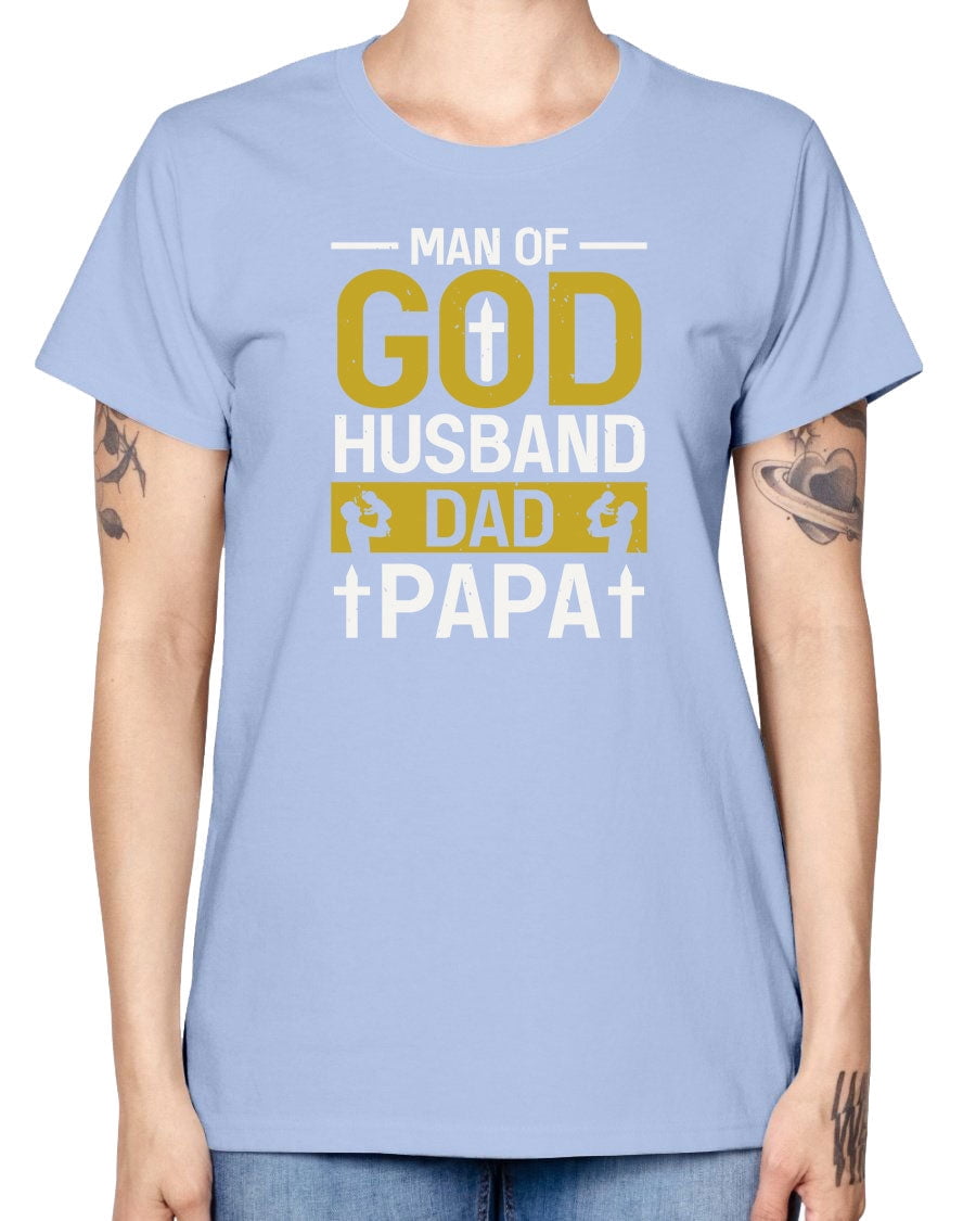 Man of God Husband Dad Papa - Bible 