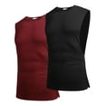 thumbnail image 2 of COOFANDY Mens Gym Workout Tank Tops Cut Off Muscle T Fitness Sleeveless Shirt, 2 of 6