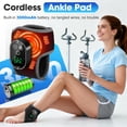 thumbnail image 3 of Biwat Cordless Ankle Brace with Massage, Foot and Ankle Massager, Rechargeable Ankle Heating Pad Heated Ankle Wrap -Ideal for Home, Office, Travel, 3 of 4