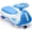 Blue, variant on 12V Electric Wiggle Car, Powered Ride on Toys for Kids with Flashing PU Wheels, Bluetooth Music, 2-in-1 Swing Car Kids Electric Vehicles for Boys Girls Ages 3 , Blue Red