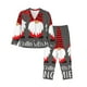 thumbnail image 1 of Balery Chillin with My Gonme Conjunto de Pijama con Estampado para Mujer, Conjunto de Dos Piezas con Manga Larga, Ropa de Dormir Suave con Bolsillos, Pijamas Cómodos-Large, 1 of 7