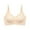 Beige, variant on Womens Workout Bras Tops Bra Wire-Free Underwears Base Vest Style Sports Lingerie V-Neck Convertible Bra Feature Hook and Eye Closure T-Shirt Bra Style Y-260 , Green XL