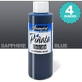 thumbnail image 2 of Pinata Sapphire Blue Alcohol Ink 4-Ounce, Pixiss 20ml Needle Tip Applicator Bottle and Funnel, Bundle for Yupo and Resin, 2 of 2