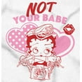 thumbnail image 2 of Biker Betty Boop Not Your Babe Tank Top Tee Shirt Women Brisco Brands S, 2 of 5
