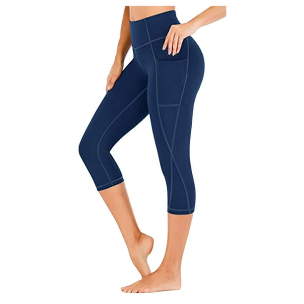 high waisted yoga pants with pockets