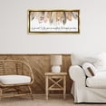 thumbnail image 4 of Stupell Industries Bohemian If You Want To Fly Gold Floating Frame Canvas Art, 31 x 14, by Marla Rae, 4 of 8