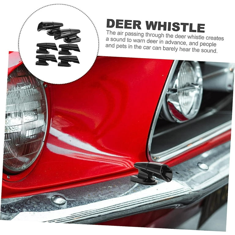 6pcs Deer Whistle Car Necessities Auto Deer Whistles Deer Horn for Car Deer  Horns for Vehicles Sports Whistle Deer Repellent Devices for Car Deer