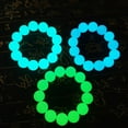thumbnail image 2 of 3pcs/set Beads Bracelet Luminous Fluorescent  Stone Bracelets  In The Dark Hand String Perfect Gift For Family, 2 of 8
