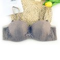 thumbnail image 3 of Byworldtasic Ladies Elegant Lace Push‑Up Bra Underwire Support Bra Multi‑Hook Back Closure Daily Wear Bra, 3 of 6