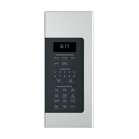 GE - 1.7 Cu. Ft. Over-the-Range Microwave - Stainless steel