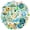 2A-35pcs, variant on 35pcs Eco Friendly Stickers Earth Day Decals Nature Environment Stickers for Phones Laptops Suitcases