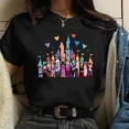 thumbnail image 2 of Camiseta con estampado de villanos de Disney para mujer, camisetas Harajuku de los años 90 para niña, camisetas de manga corta, ropa de calle para mujer, Tops, 2 of 4